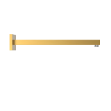 Brazo pared cuadrado TRES oro mate - 13413940OM