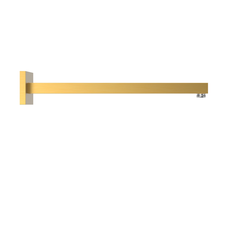 Brazo pared cuadrado TRES oro mate - 13413940OM