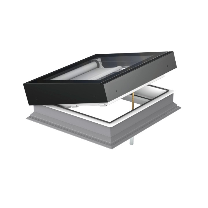 Ventana para cubierta plana FAKRO TIPO Z P2 con toldillo AMZ/Z 3