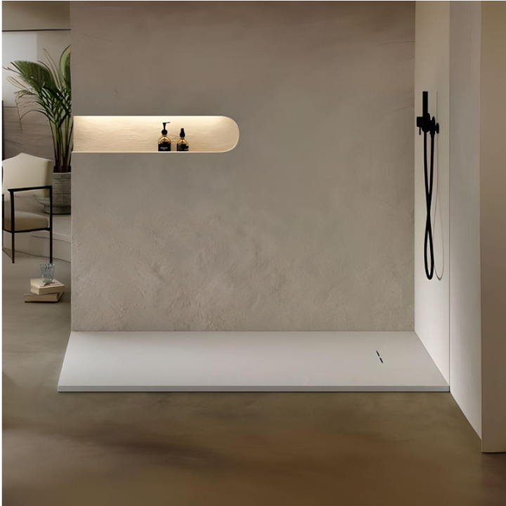 Plato ducha Acquabella resina ALMA SLATE 3