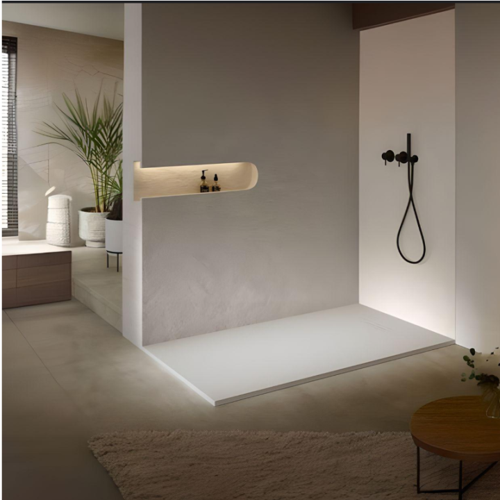 Plato ducha Acquabella resina ALMA SLATE 4