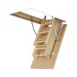 Escalera escamoteable de tramos de madera LWS SMART - Fakro