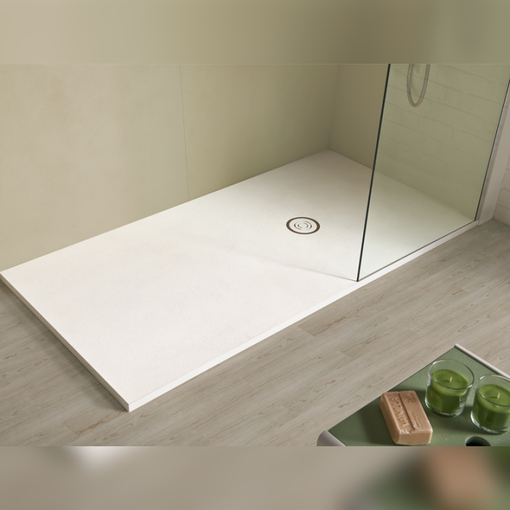 Plato ducha resina Acquabella FOCUS BETON 1