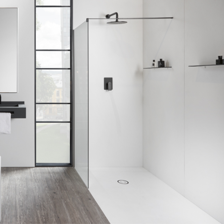 Plato ducha resina Acquabella FOCUS BETON 5