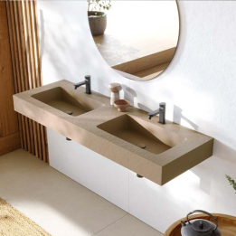 Lavabo integrado en encimera INTEGRA 2 CF - Acquabella 1
