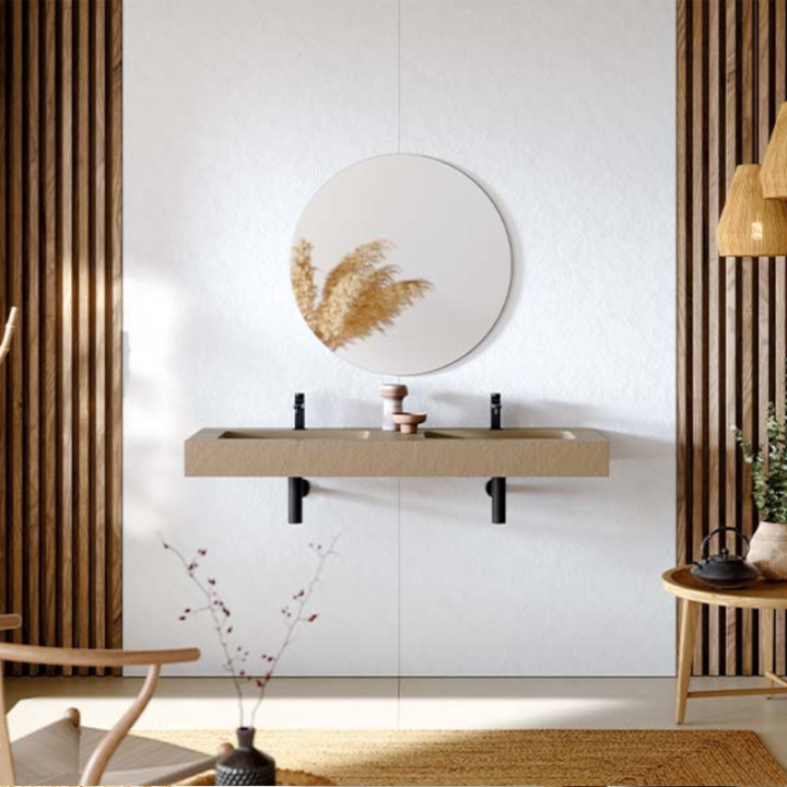 Lavabo integrado en encimera INTEGRA 2 CF - Acquabella 2