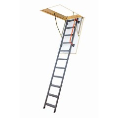Escalera escamoteable de tramos metálica LMK GREENSTEP - Fakro