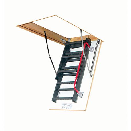 Escalera escamoteable de tramos metálica LMK GREENSTEP - Fakro