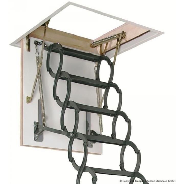 Escalera escamoteable de tijera metálica LST - Fakro 5