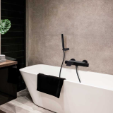 Termostático baño-ducha cascada URBAN CHIC negro mate - 213901MRNM - Ramón Soler