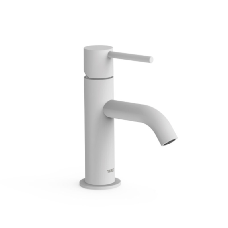 Monomando lavabo STUDY-TRES blanco mate - 26290301BM