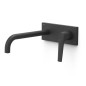 Monomando lavabo empotrado FUJI-TRES negro mate - 2813002*NM