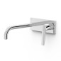 Monomando lavabo empotrado FUJI-TRES cromo - 2813002*