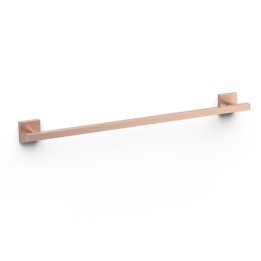 Toallero barra 60 CUADRADO oro rosa mate - 10723603OPM 1