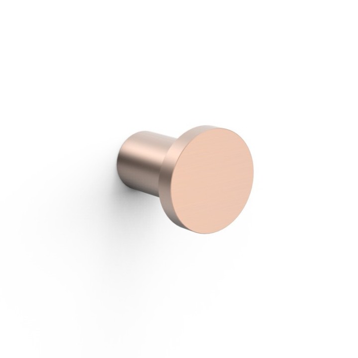 Percha pared REDONDO oro rosa mate - 16123620OPM 1