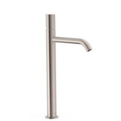 Monomando lavabo alto XL STUDY-TRES acero - 26130801AC - Tres