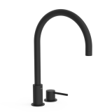 Monomando lavabo alto STUDY-TRES negro mate - 26110502NM 1