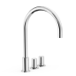 Bimando lavabo repisa STUDY-TRES cromo - 06110501