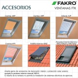 Ventana para tejado giratoria FAKRO FTK-V U2 3