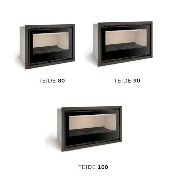 Estufa de leña insertable TEIDE - Ferlux 2