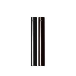 Tubo chimenea negro mate HERGOM 1 metro 1
