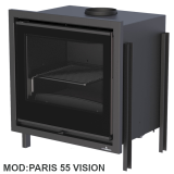 Estufa de leña insertable PARIS 55 - Bronpi 3