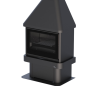 Chimenea de leña LISBOA - Bronpi Chimenea de leña LISBOA - Bronpi