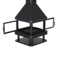 Chimenea de leña central HUELVA 4 caras - Bronpi Chimenea de leña central HUELVA 4 caras - Bronpi