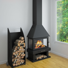 Chimenea de leña HUESCA - Bronpi 1