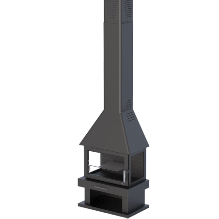 Chimenea de leña HUESCA - Bronpi