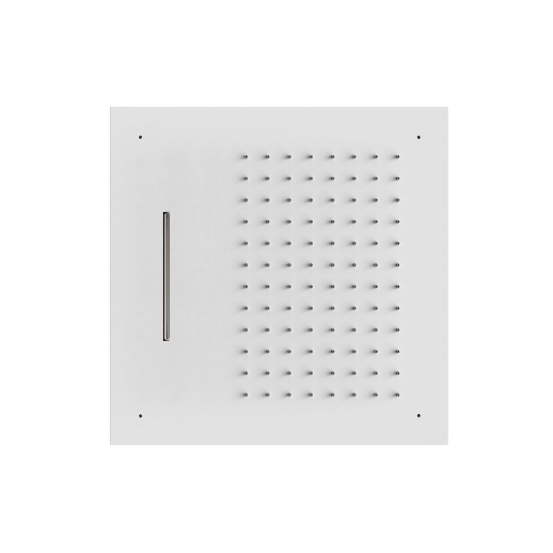 Rociador ducha a techo 500x500mm blanco mate - 29995501BM