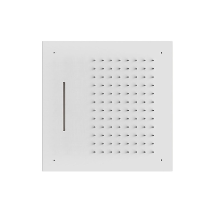 Rociador ducha a techo 500x500mm blanco mate - 29995501BM