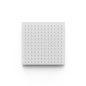 Rociador ducha a techo TRES 405x405mm blanco mate - 13495101BM
