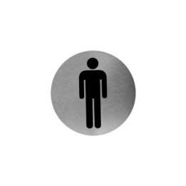 Placa señalética de baño para hombres MEDICLINICS - PS0003CS 1