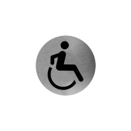 Placa señalética de baño adaptado MEDICLINICS - PS0004CS 1