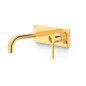 Monomando lavabo empotrado STUDY-TRES oro brillo - 2623003*OR