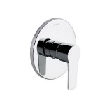 Monomando ducha empotrado 1-vía TITANIUM cromo - 181801S 1