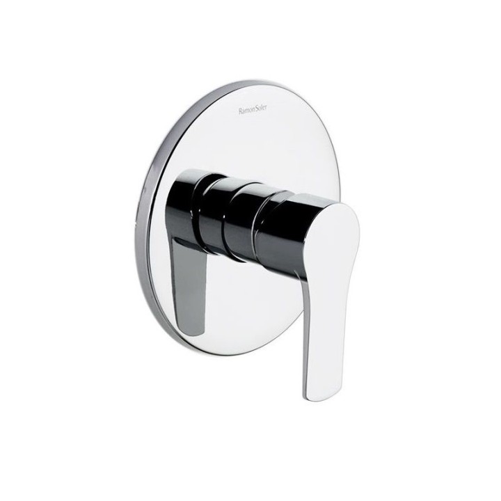 Monomando ducha empotrado 1-vía TITANIUM cromo - 181801S 1