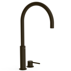 Monomando lavabo alto STUDY-TRES negro bronce - 26110502KMB - Tres