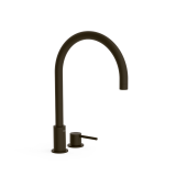 Monomando lavabo repisa STUDY-TRES negro bronce - 26110501KMB 1