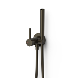 Monomando empotrado bidé WC STUDY-TRES negro bronce - 134123KMB 1