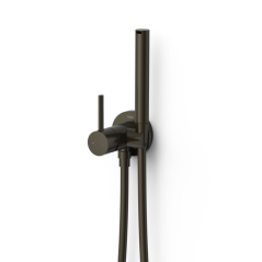 Monomando empotrar bidé WC STUDY-TRES negro bronce - 134123KMB - Tres