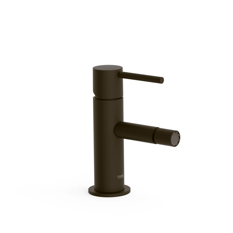 Monomando bidé STUDY-TRES negro bronce - 06212001KMB