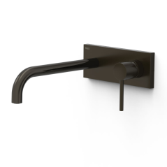 Monomando lavabo empotrado STUDY-TRES negro bronce - 2623003*KMB - Tres