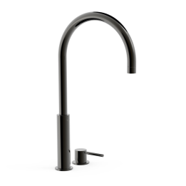 Monomando lavabo alto STUDY-TRES negro metalizado - 26110502KM 1