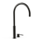 Monomando lavabo alto STUDY-TRES negro metalizado - 26110502KM Monomando lavabo alto STUDY-TRES negro metalizado - 26110502KM