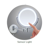 Espejo Aumento x5 con luz PYP - AC-323 2