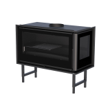Estufa de leña insertable PARIS 90-E I/D - Bronpi 3