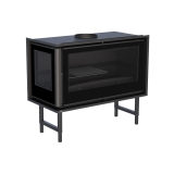Estufa de leña insertable PARIS 90-E I/D - Bronpi 5