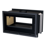 Estufa de leña insertable CAIRO 110-D doble cara - Bronpi 2